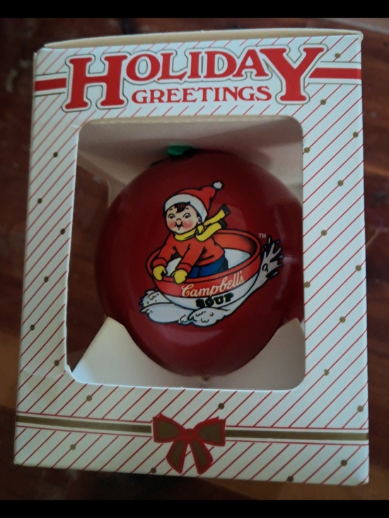 Other - Red Holiday Greetings Ornament